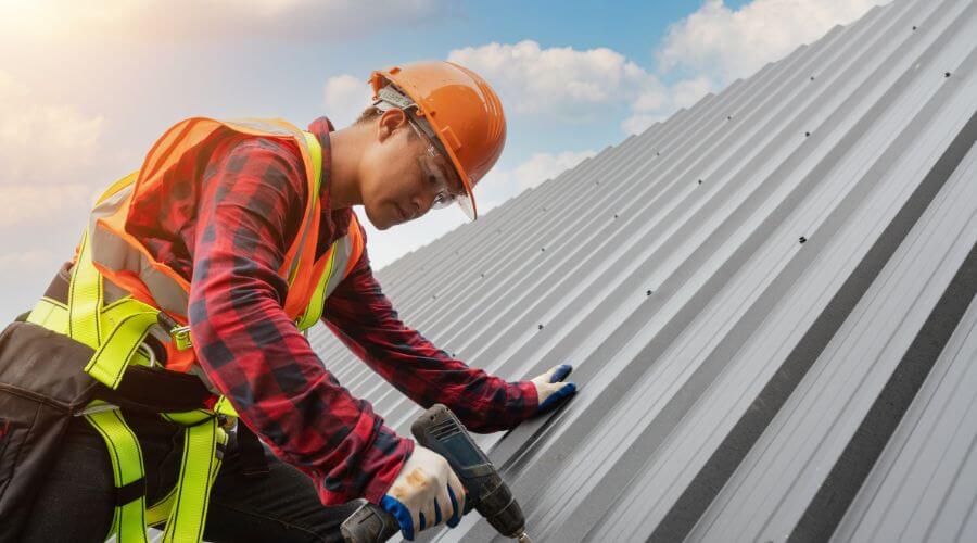 Professional metal roof installation in Kaleva, MI